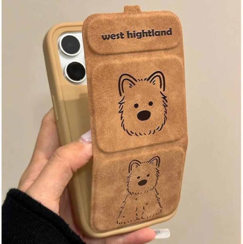 Magnetic folding bracket phone case cover - Image 5