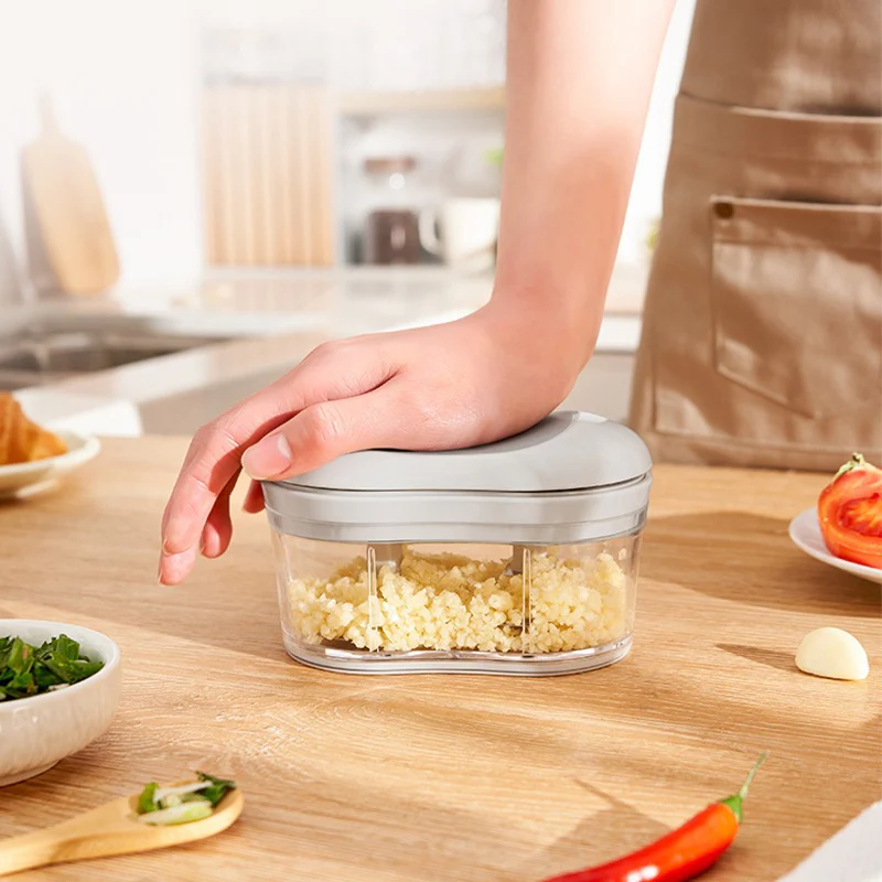 Manual Garlic Crusher Mixer Chopper - Image 2