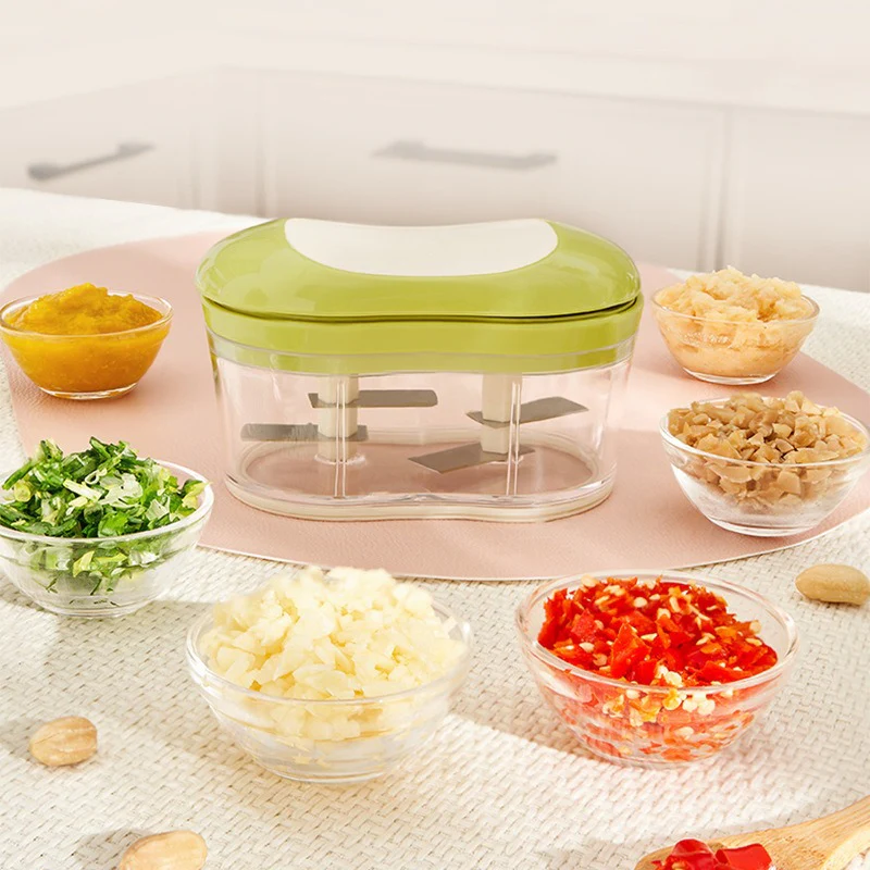 Manual Garlic Crusher Mixer Chopper - Image 4