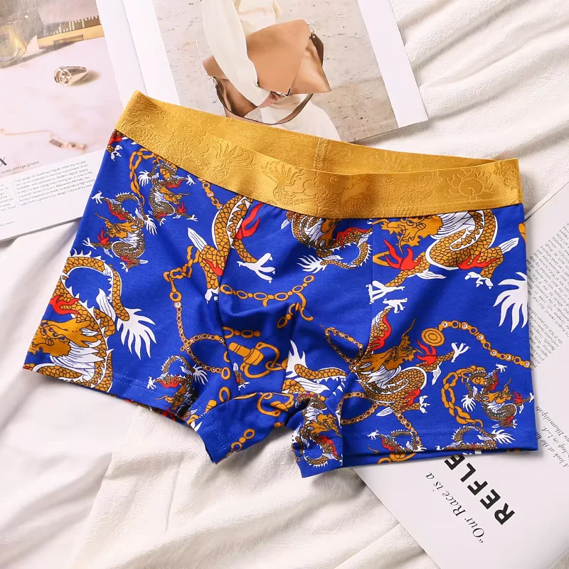 Men’s Dragon Loose Breathable Boxers - Image 5
