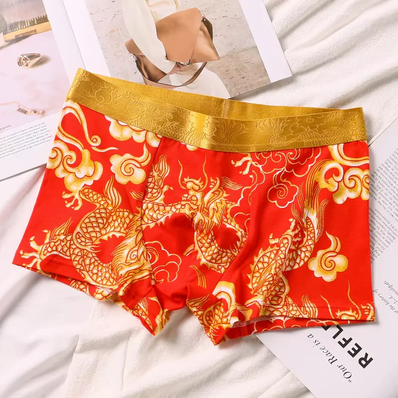 Men’s Dragon Loose Breathable Boxers - Image 6