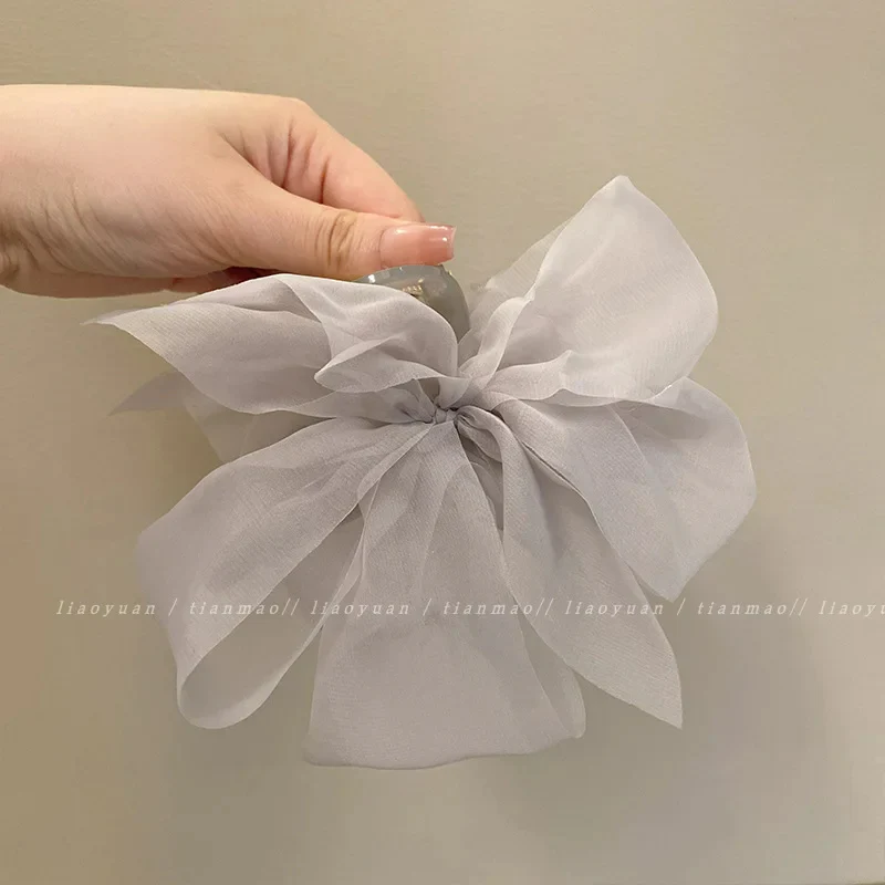 Mesh Bowtie Grip Clip for Women - Image 5