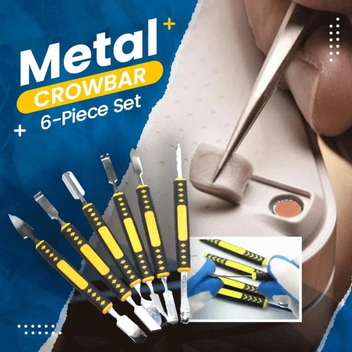 METAL CROWBAR 6-PIECE SET - Image 3