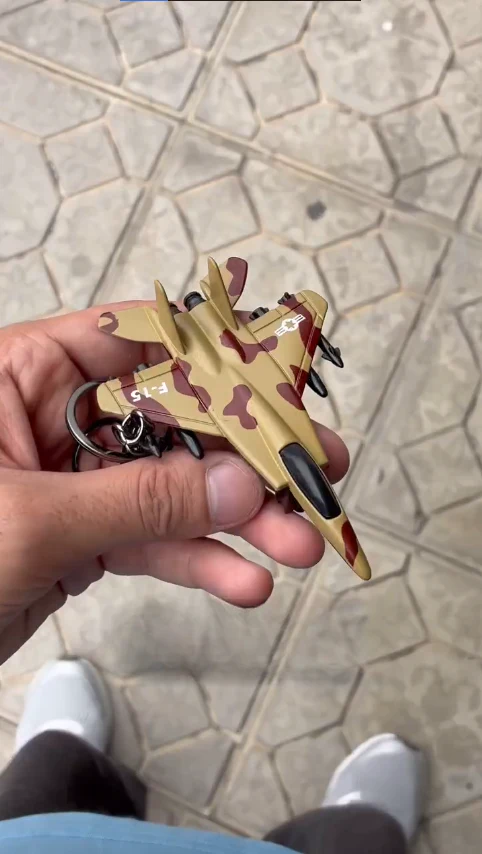 Military Aircraft Hook Keychain - Image 3