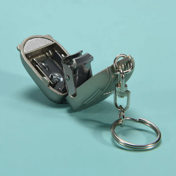 Mini Nail Clipper Key Chain (METAL BODY) - Image 4