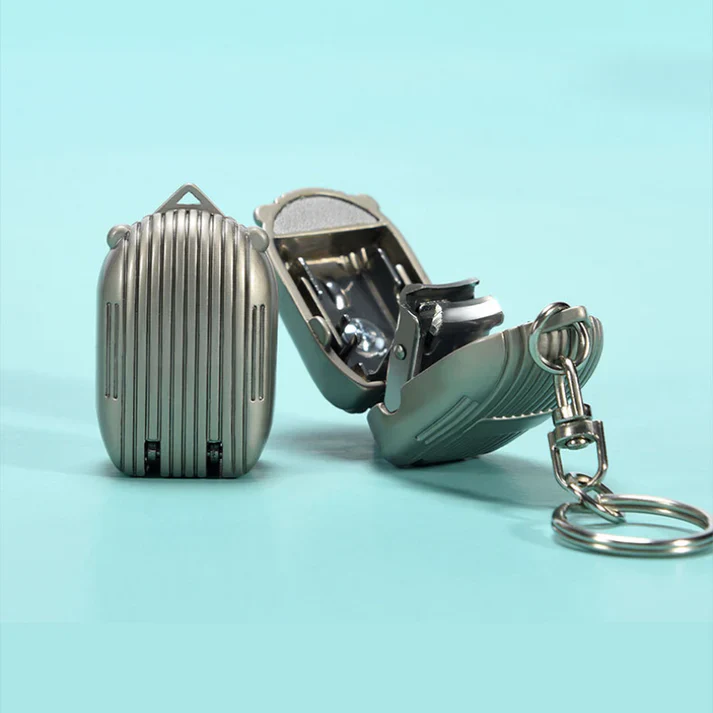 Mini Nail Clipper Key Chain (METAL BODY) - Image 6