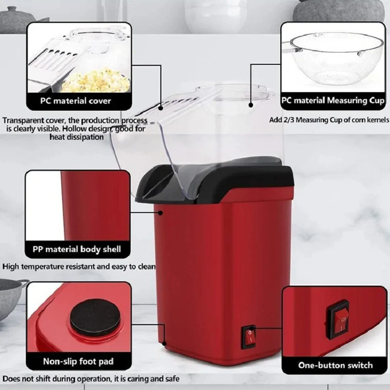 Mini Popcorn Maker - Image 6