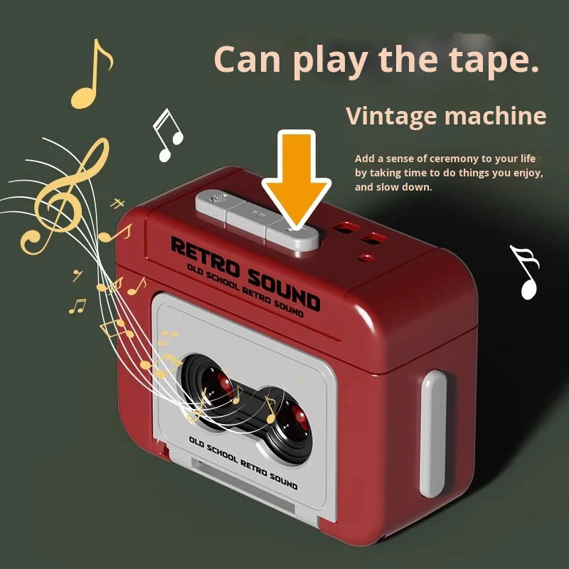 Mini Tape Recorder Keychain - Image 2