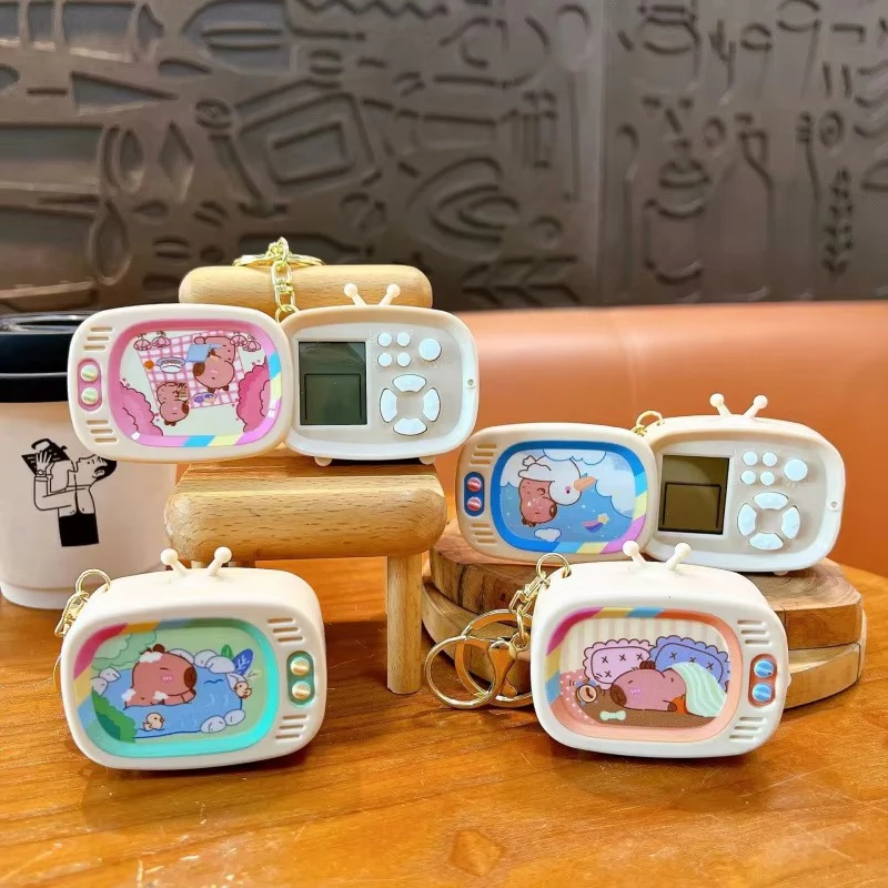 Mini Tv Video Game Keychain - Image 2