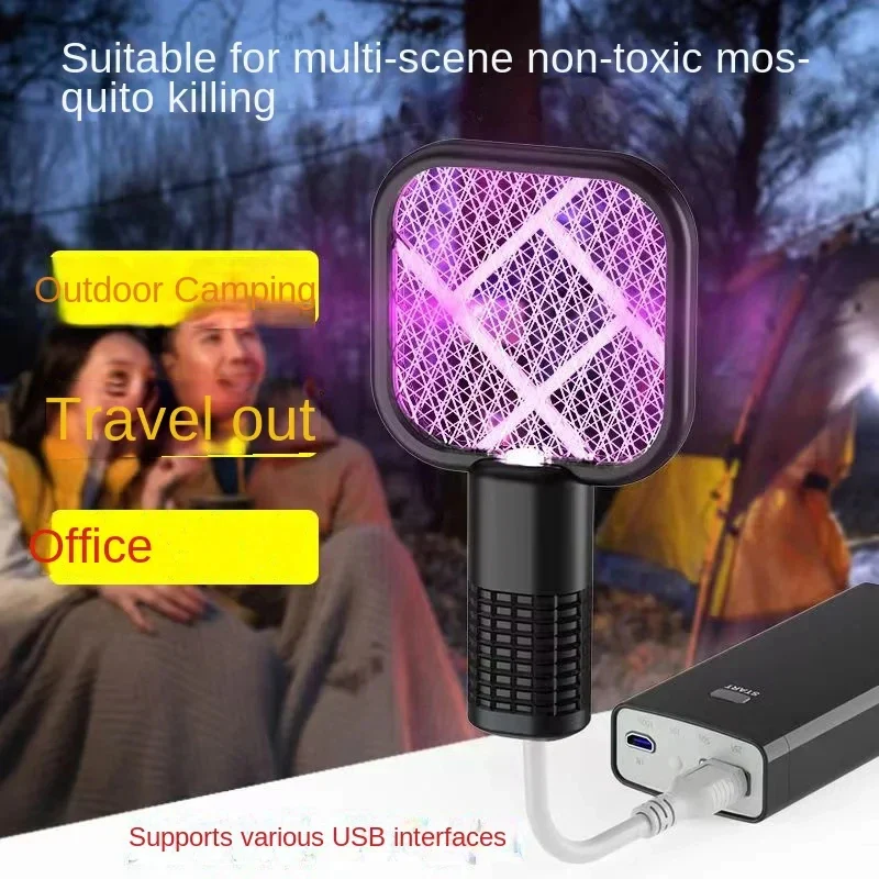 Mini USB Mosquito Killing Racket - Image 2