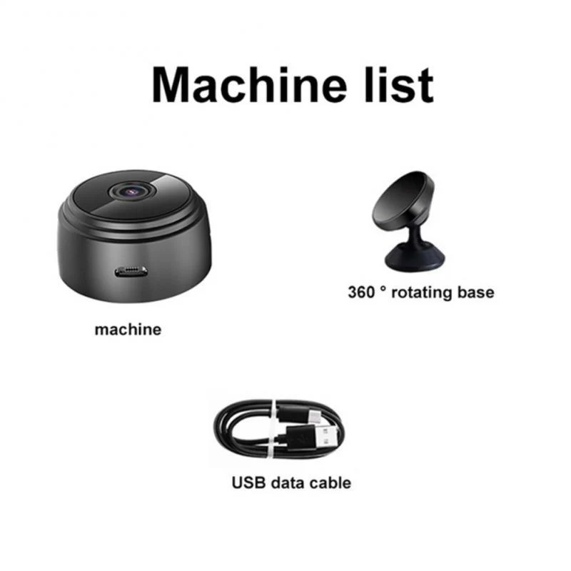 Mini Wifi Camera with A9 Surveillance Security - Image 4
