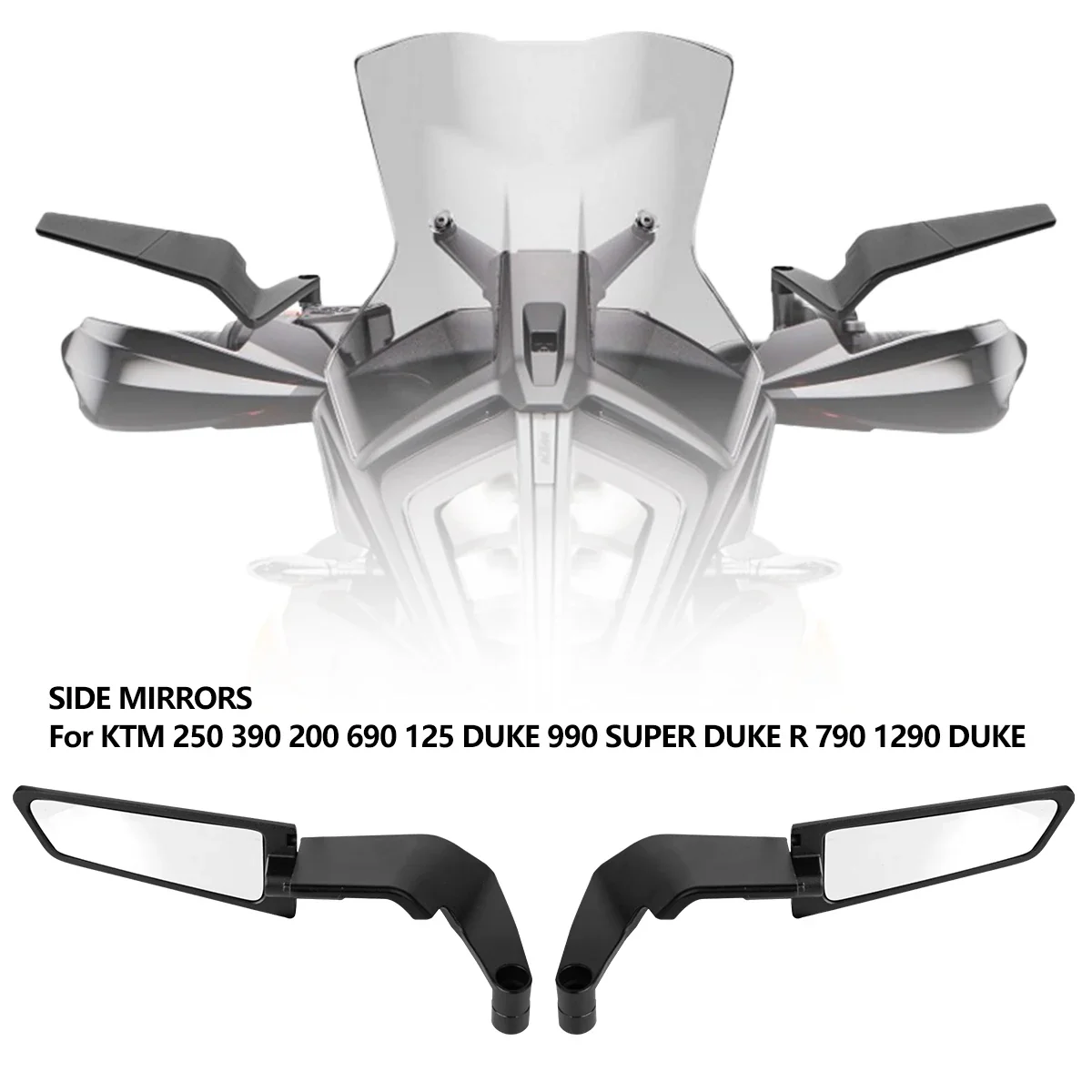 Modified Rearview Mirror for Motorbikes (Pack of 2) - Image 11