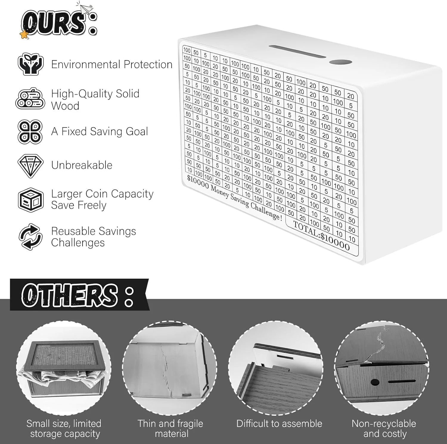 Money Box with Counting Target - Image 4