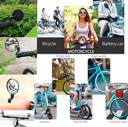 Motorcycle/Bicycle Rearview Mirror {PACK OF 2) - Image 3