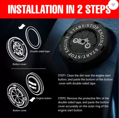 Motorcycle/Car Push Start Button - Image 4