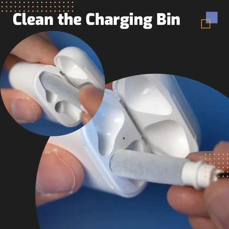 Multi 5 In 1 Headset Headphone Earphone Earbuds Cleaner - Image 4