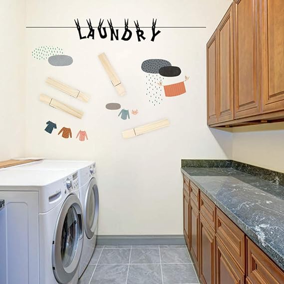 Multi-Function Wooden Clothespins - Image 5