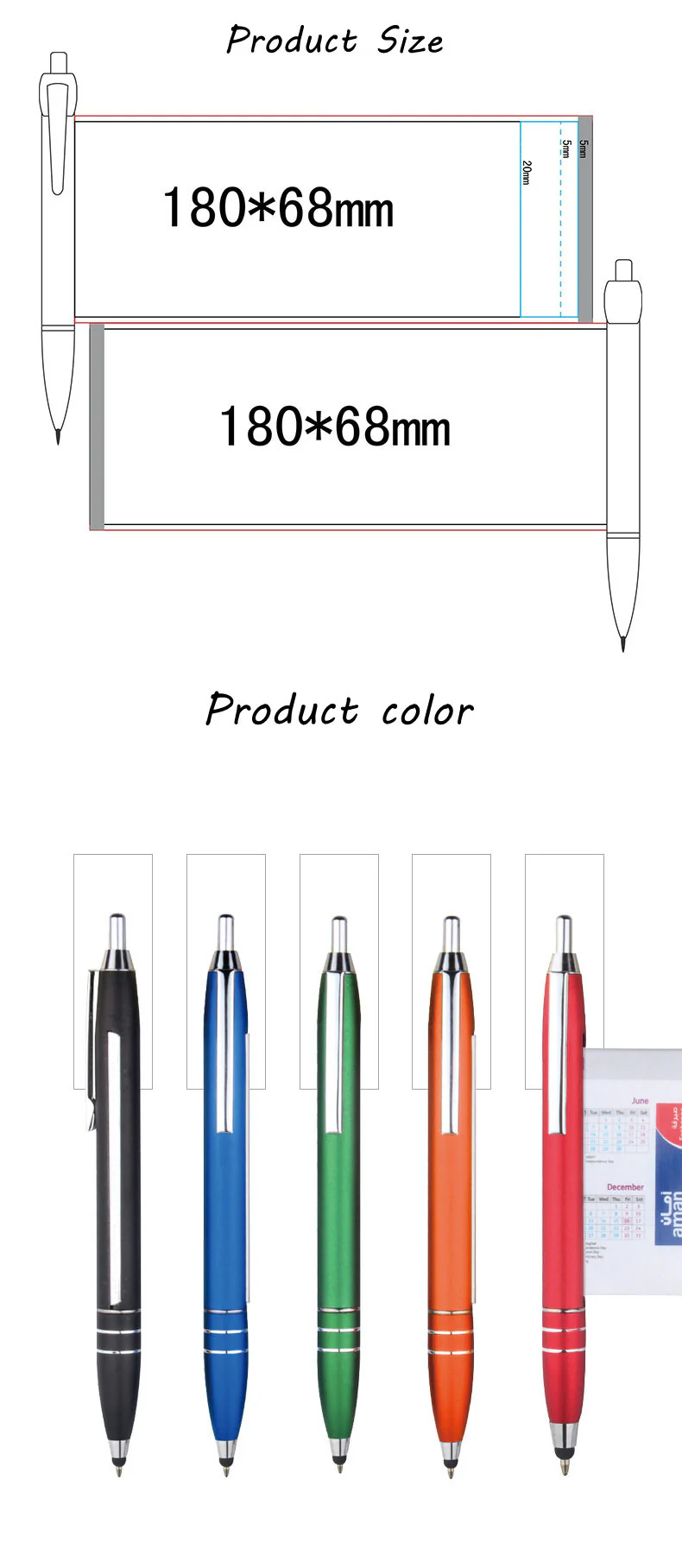Multifunction Plastic Banner Pen - Image 4