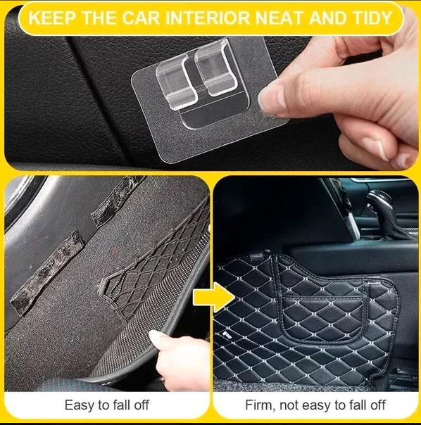 MULTIPURPOSE CAR MAT FIXING BUCKLES (Pack of 10) - Image 3