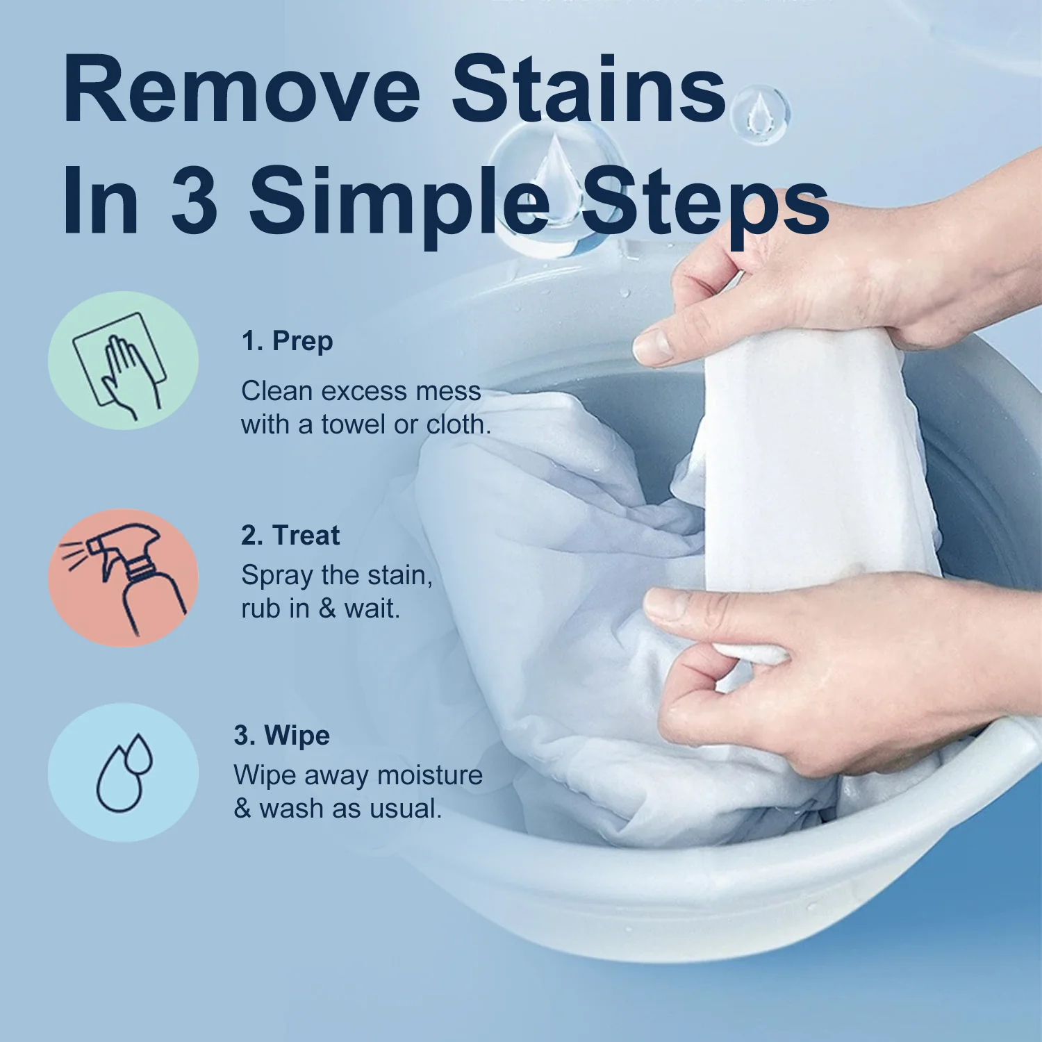 Multipurpose Clothes Stain Remover Spray - Image 3