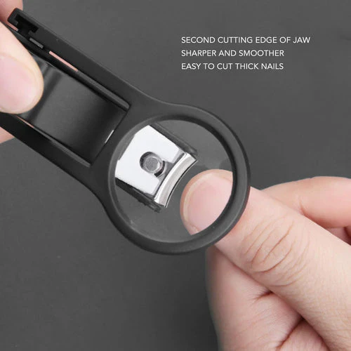 Nail Clippers with Magnifying Glass - Image 3