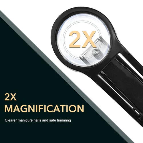 Nail Clippers with Magnifying Glass - Image 4
