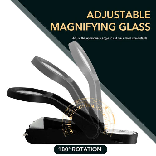 Nail Clippers with Magnifying Glass - Image 5