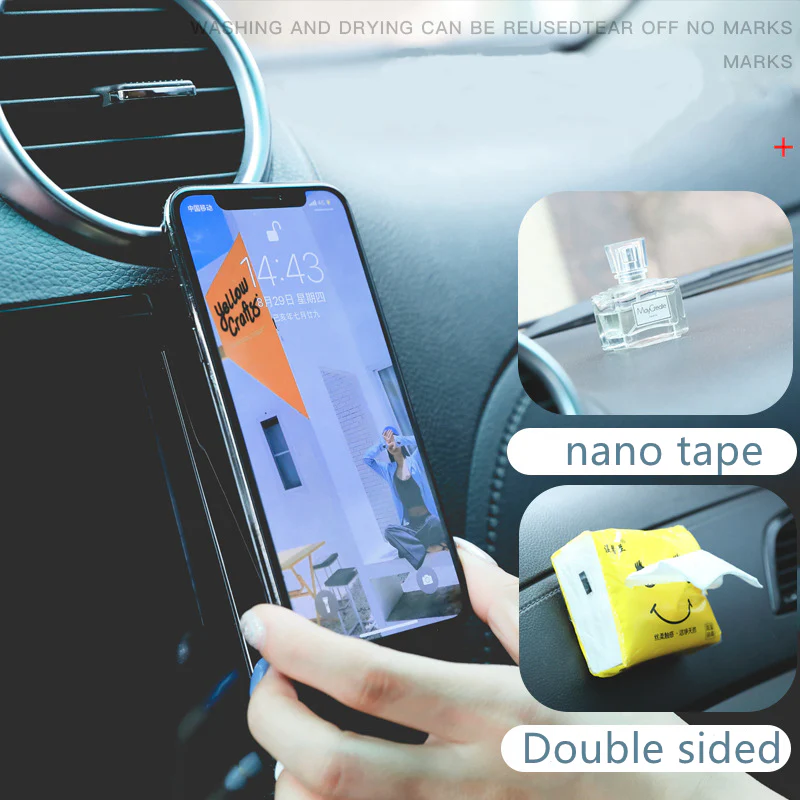 Nano Tape Double Sided Tape Transparent Reusable Waterproof Adhesive Tapes Cleanable Kitchen Bathroom - Image 3