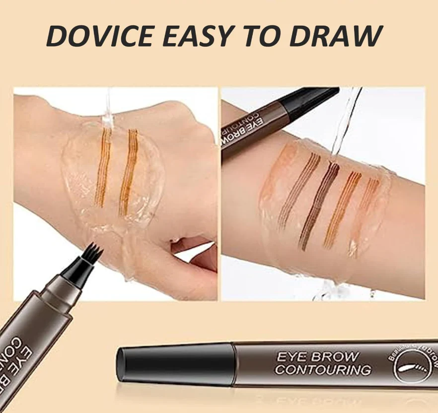 Natural Waterproof Eyebrow Pen - Image 4