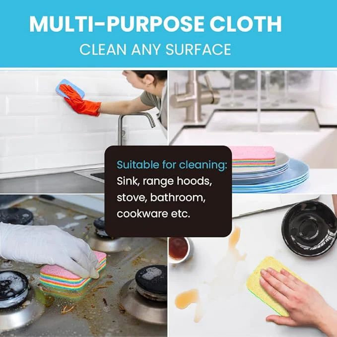 Non-Scratch Kitchen Cleaning Cloth - Image 2