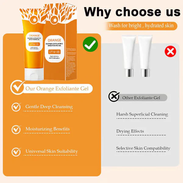 Orange Enzyme Exfoliating Gel - Image 7