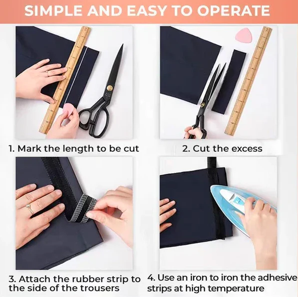 Pants Edge Shorten Self-Adhesive - Image 7