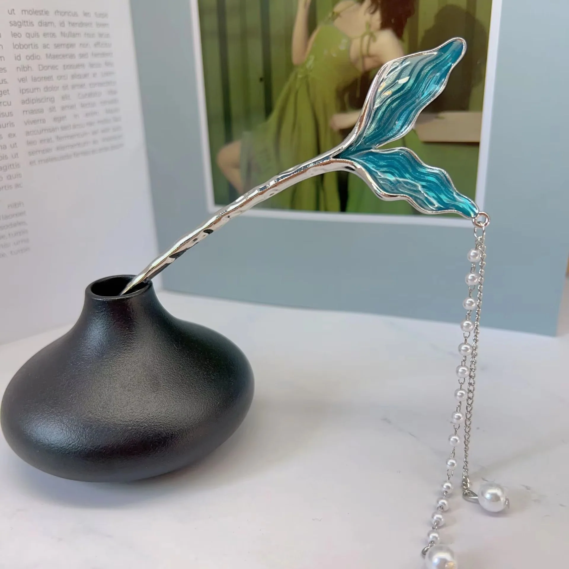 Pearl Mermaid Tail Hair Pins π§π½ββοΈ - Image 4