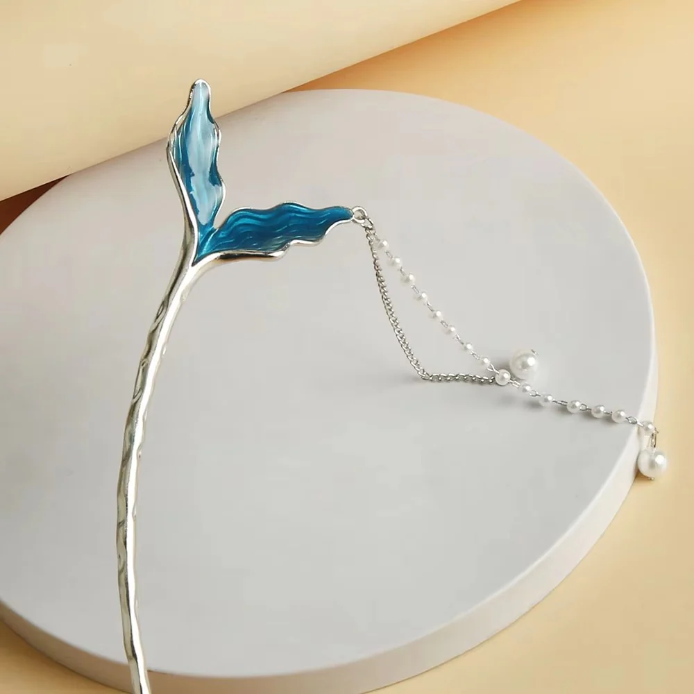 Pearl Mermaid Tail Hair Pins π§π½ββοΈ - Image 5