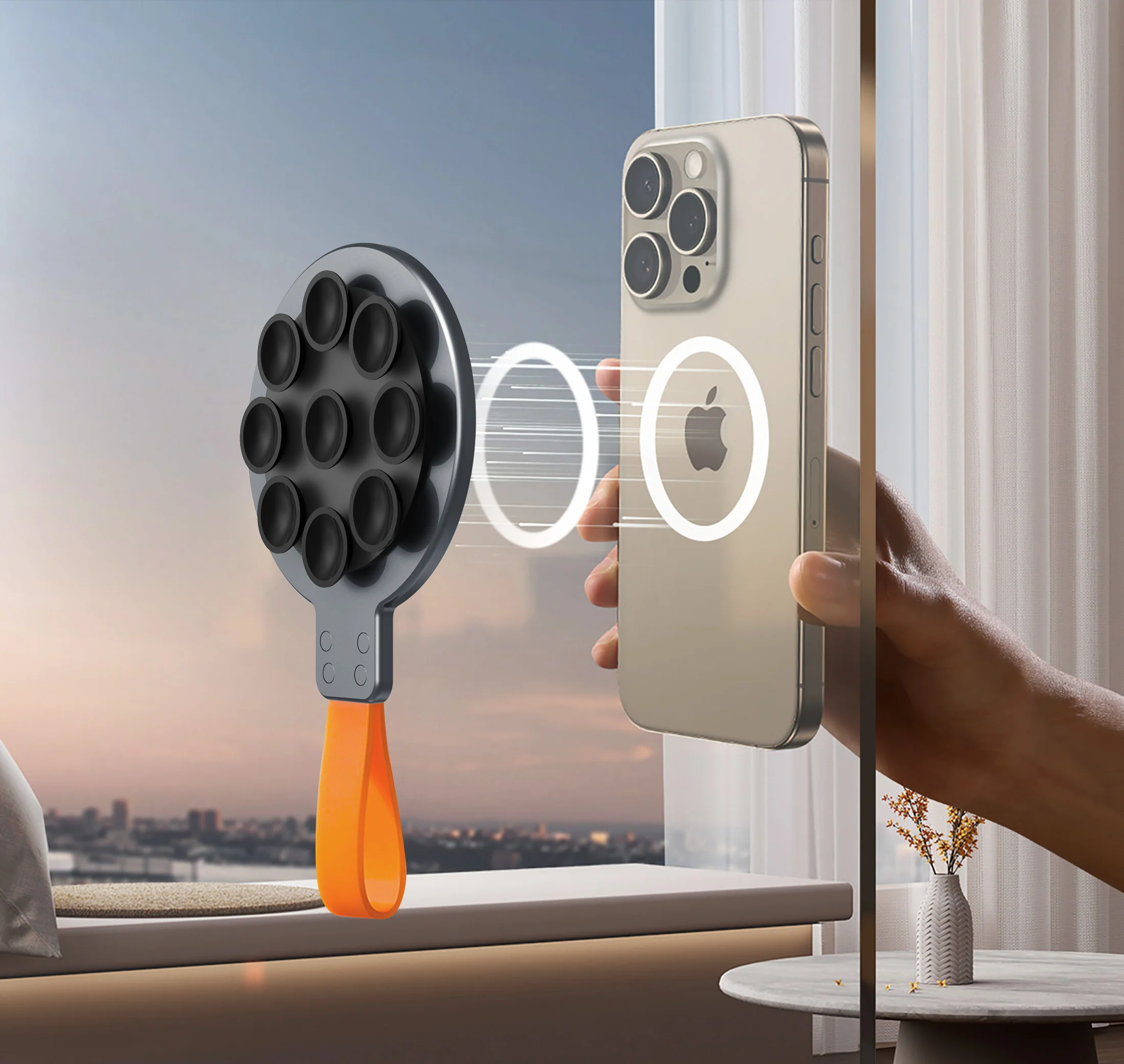 Phone Suction Cup Phone Grip Holder - Image 4