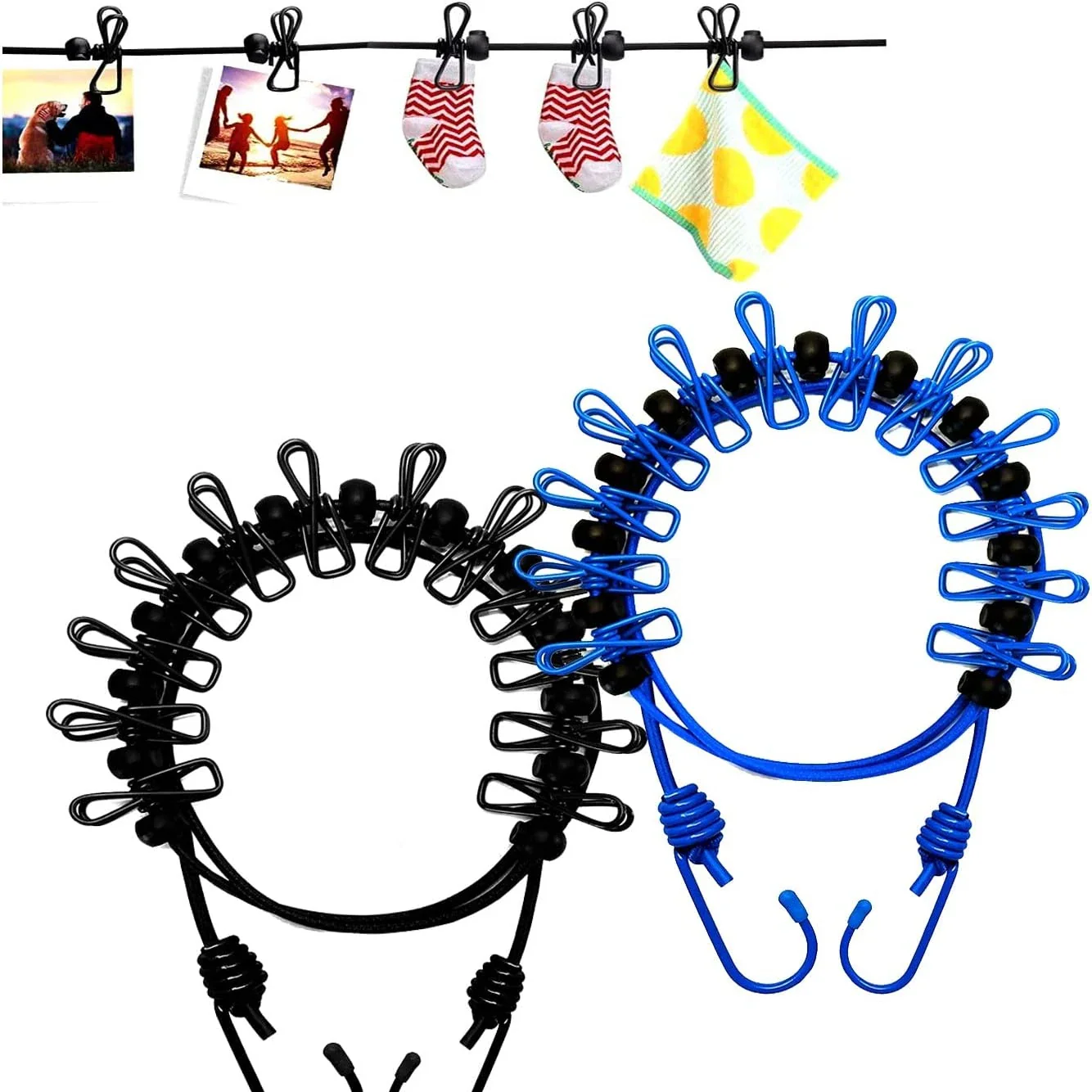 Portable Clothesline Windproof Clothes Rope - Image 2