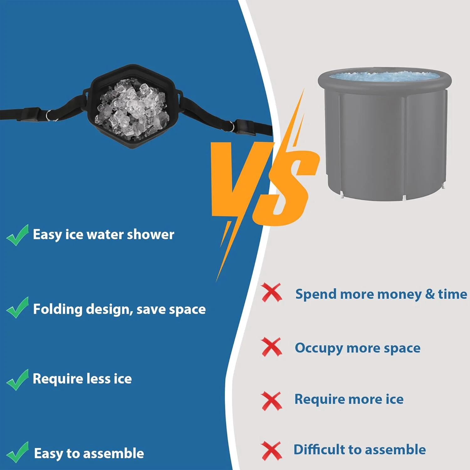 Portable Ice Bath Shower - Image 3