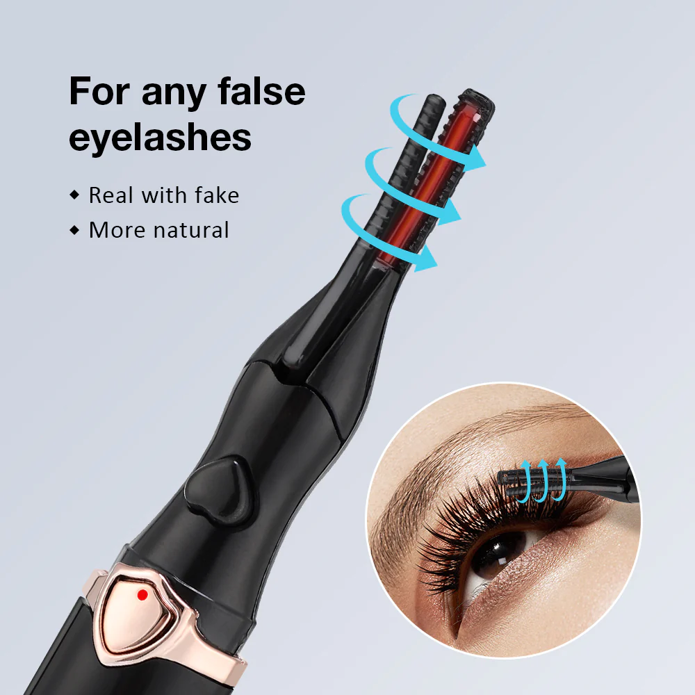 Portable Mini Rechargeable Electric Eyelash Curler - Image 5