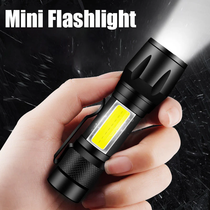 Portable Rechargeable LED Flashlight Zoom Focus Mini Led Flashlight Torch Lamp - Image 5
