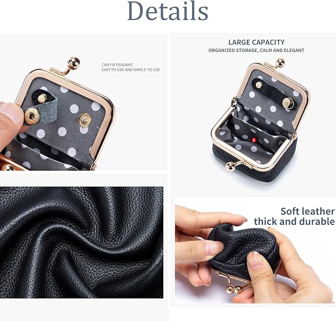 Portable Vintage-Inspired Genuine Leather Jewelry Case - Image 7