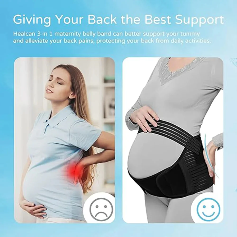 Pregnant Women Belts Maternity Belly Belt - Image 3