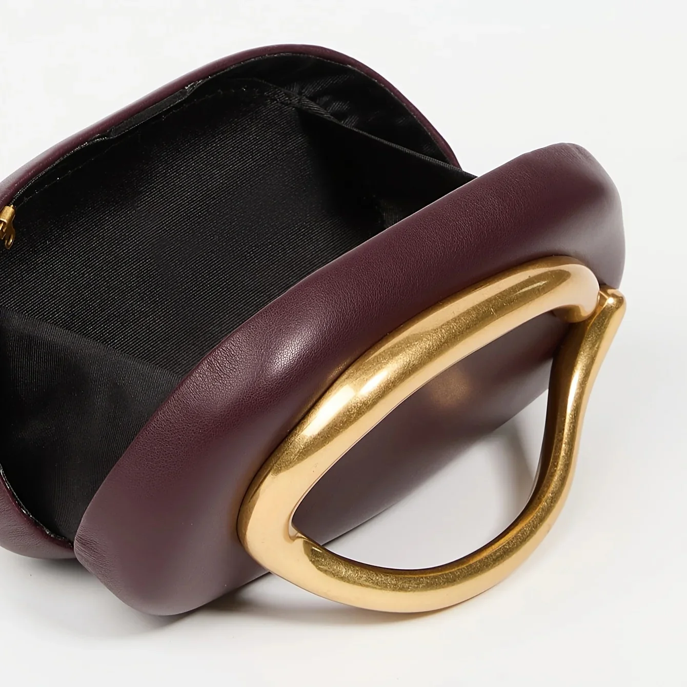 PU Leather Box Pattern Clutch Bag - Image 4