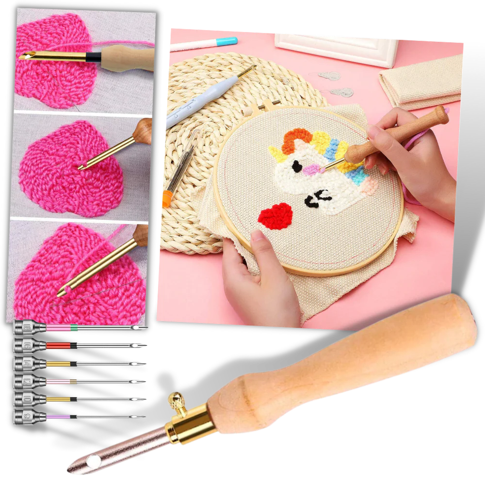 Punch Needle Embroidery Tool - Image 4