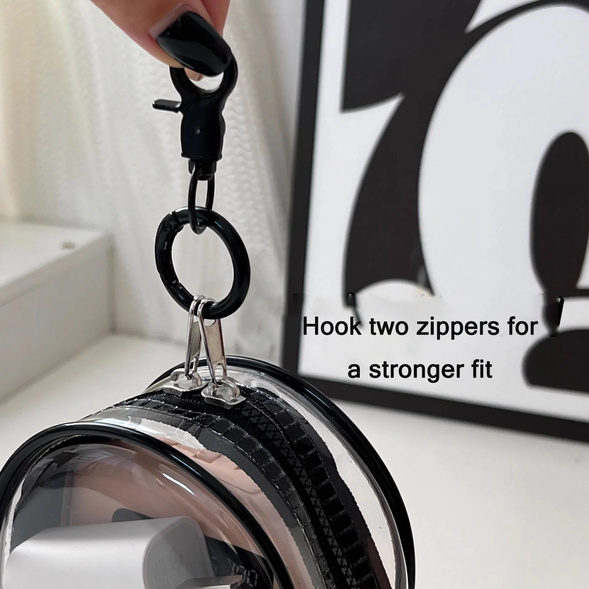 PVC waterproof transparent storage bag - Image 4