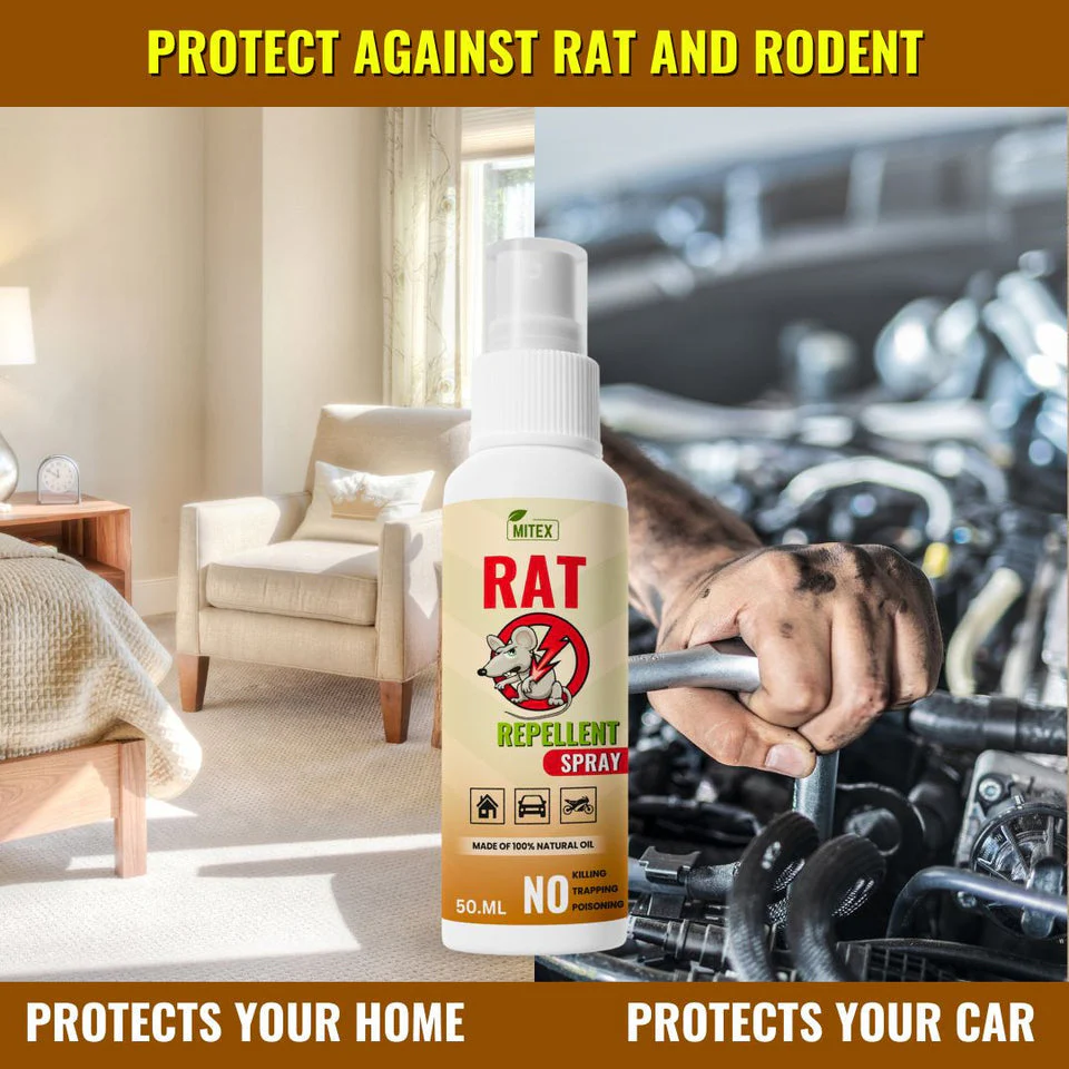 Rat Repellent Spray - Safe, Effective Rat Protection - Image 4