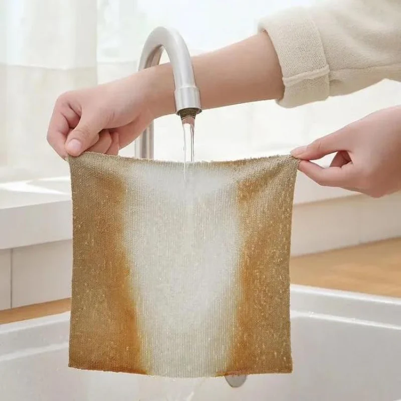 Reusable Microfiber Kitchen Cleaning Towels - Image 3