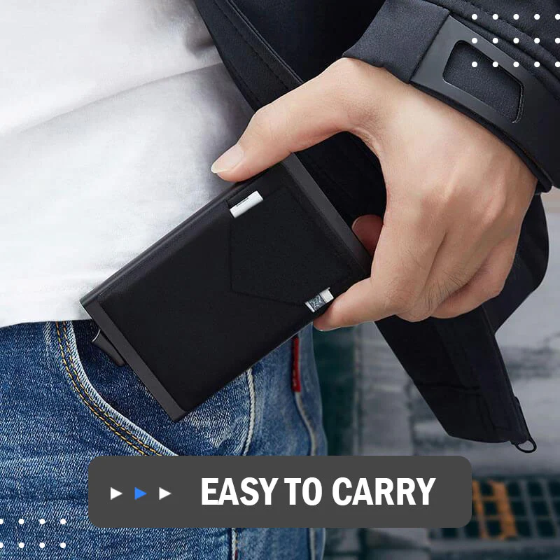 RFID Metal Smart Wallet Card Holder - Image 4