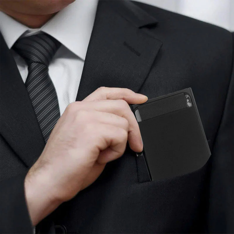 RFID Metal Smart Wallet Card Holder - Image 6