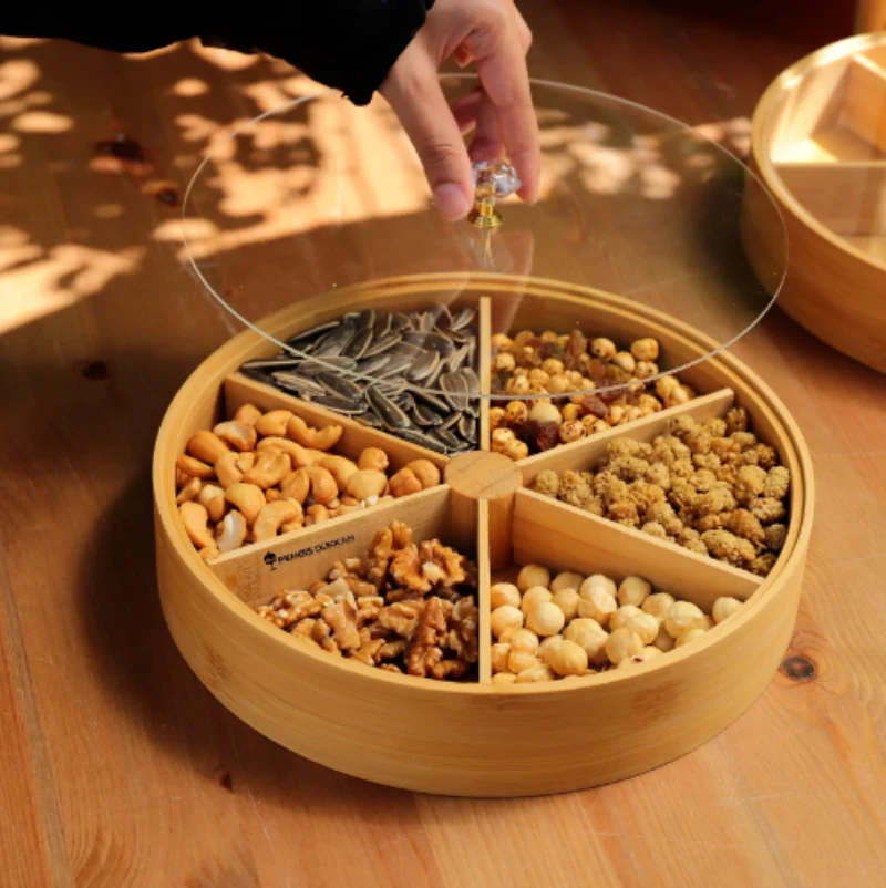 ROUND BAMBOO SNACK BOWL - Image 3