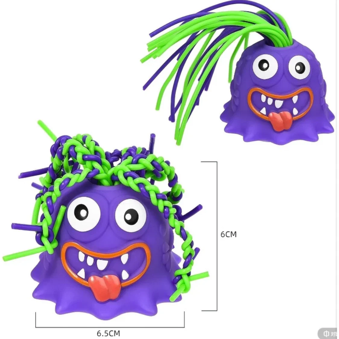 Screaming Hair-Pull Monster Fidget Toy - Image 6
